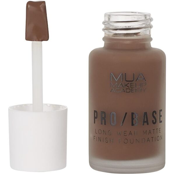 mua make up academy - pro base long wear matte finish foundation fondotinta 30 ml marrone unisex