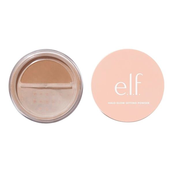 e.l.f. - halo glow setting powder cipria 6.8 g marrone unisex