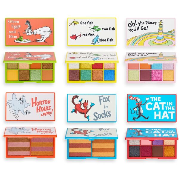 i heart revolution -  x dr. seuss palette collection palette ombretti 34.8 g unisex