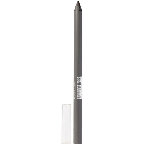 maybelline - tattoo liner, matita occhi in gel con effetto tatuaggio matite & kajal 6.5 g grigio unisex