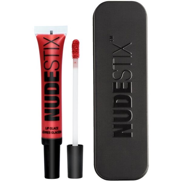 nudestix - lip glacé lucidalabbra 10 ml rosso scuro unisex