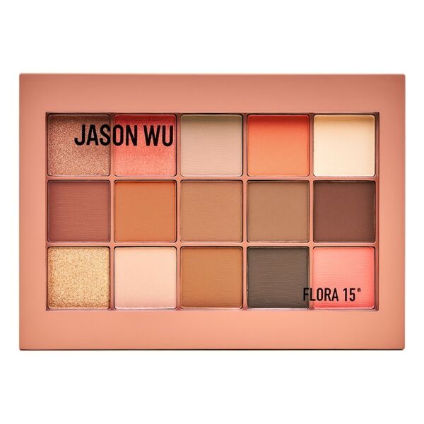 jason wu - flora 15 eyeshadow - dusty rose palette ombretti 13.5 g marrone chiaro unisex