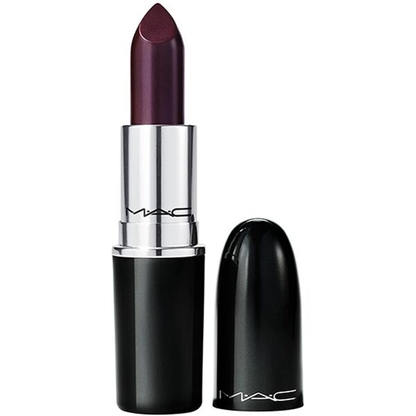 mac - lustreglass sheer-shine lipstick rossetti 3 g nero unisex