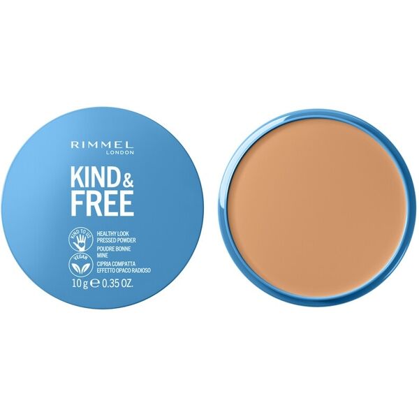 rimmel london - kind & free cipria compatta idratante kind&free 10 g marrone chiaro unisex