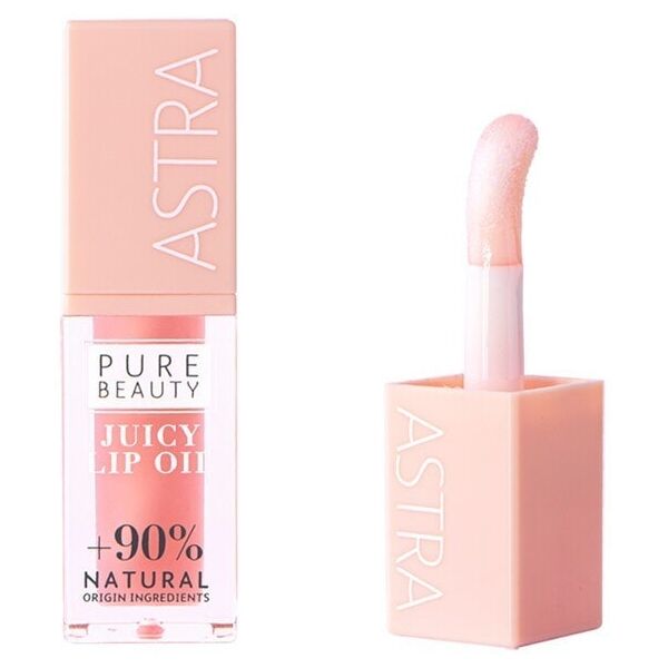 astra make up - pure beauty juicy lip oil balsamo labbra 5 ml nude female