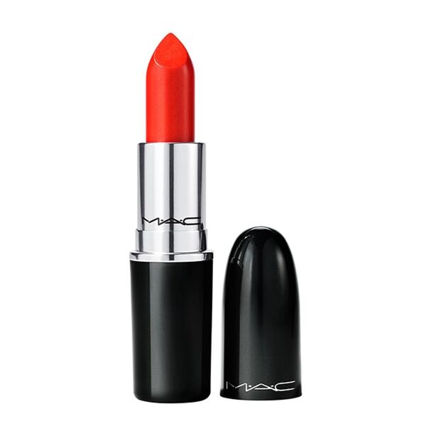 mac - lustreglass sheer-shine lipstick rossetti 3 g rosso unisex