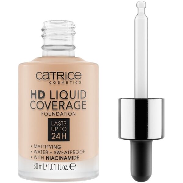 catrice - hd liquid coverage fondotinta viso 30 ml nude female