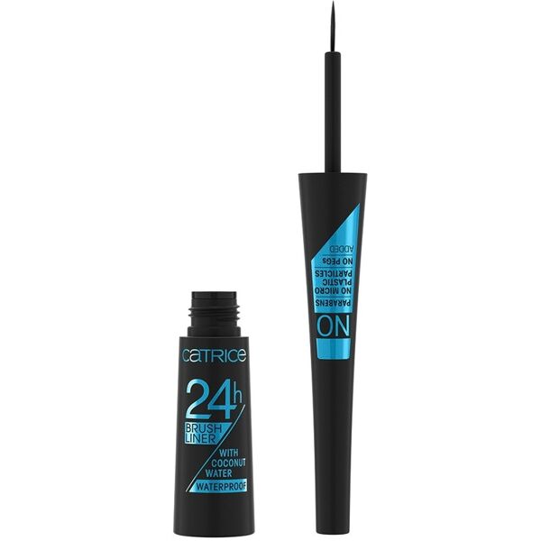 catrice - 24h brush eyeliner occhi resistente all'acqua 3 ml petrolio unisex