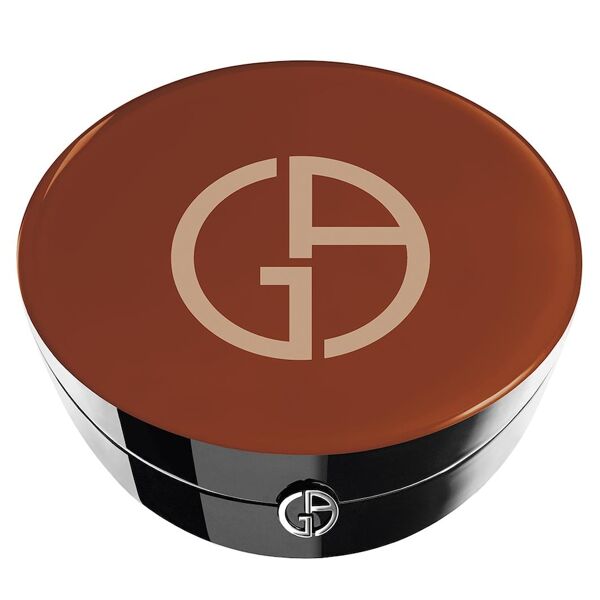 giorgio armani - luminous silk foundation powder cipria 3.5 g marrone unisex