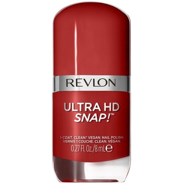 revlon - ultra hd snap! smalti 8 ml rosso scuro unisex