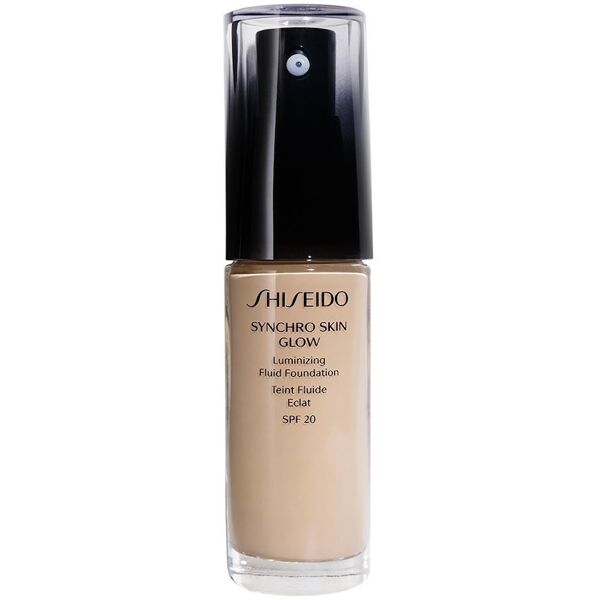 shiseido - synchro skin glow luminizing fluid foundation fondotinta 30 ml nude unisex