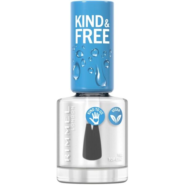 rimmel london - smalto kind & free smalti 8 ml bianco unisex