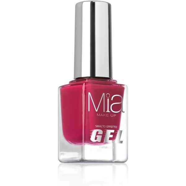 mia make up - nail polish gel effect smalti 11 ml rosa female