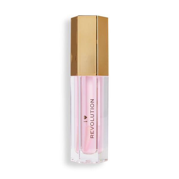 i heart revolution - honey bear lip oil - rose lucidalabbra 4 ml argento unisex