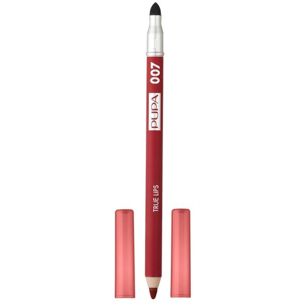 pupa milano - true lips matite labbra 1.2 g rosso scuro unisex