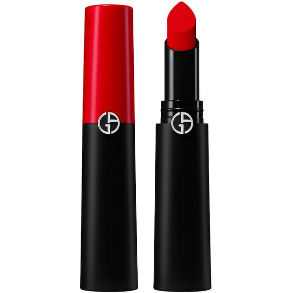 giorgio armani - lip power matte rossetti 3 g rosso scuro unisex