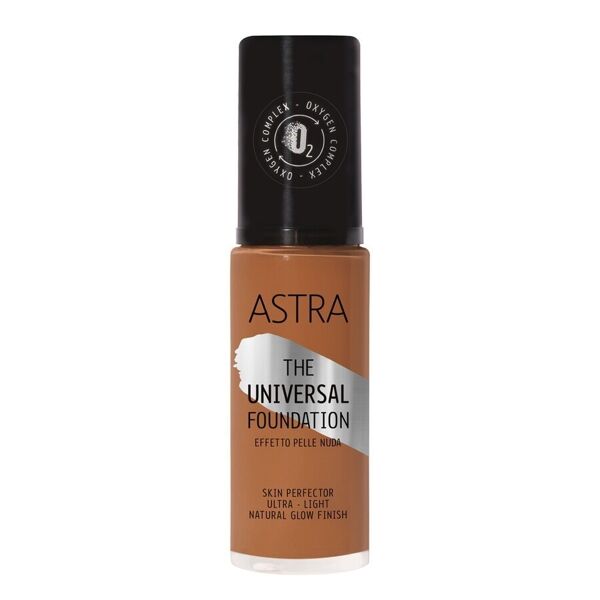 astra make up - the universal foundation fondotinta 35 ml corallo female