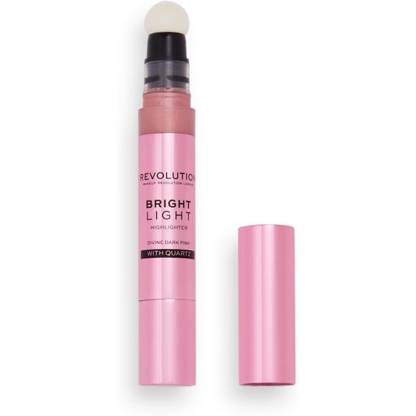 revolution - bright light highlighter illuminanti 3 ml oro rosa unisex