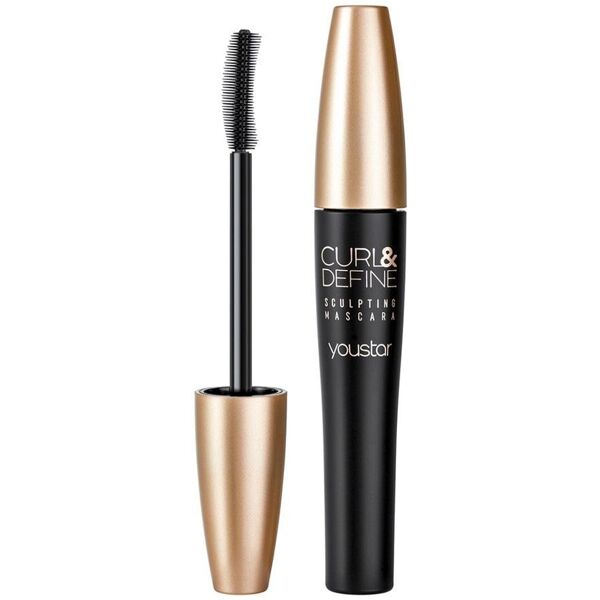 youstar - curl & define mascara 14 ml nero unisex