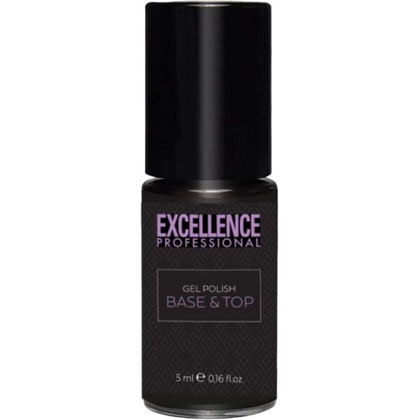 excellence - gel polish base & top base coat 5 ml unisex