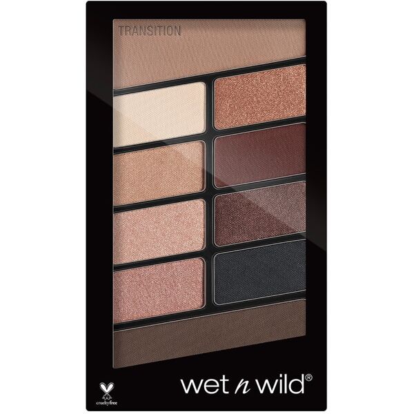 wet n wild - color icon 10 pan palette - playing safe ombretti 8.5 g marrone unisex