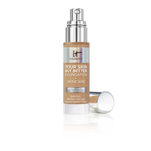 it cosmetics - your skin but better foundation + skincare fondotinta 30 ml marrone chiaro unisex