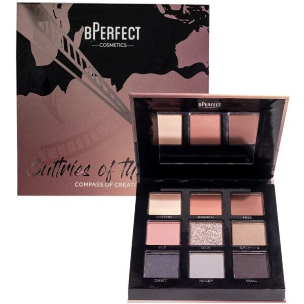 bperfect - compass of creativity vol 2 - sultries of the south eye shadow palette palette ombretti 13.5 g female