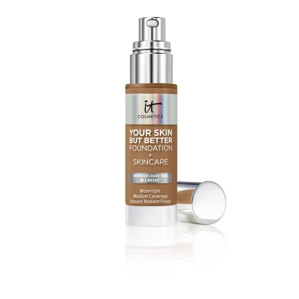 it cosmetics - your skin but better foundation + skincare fondotinta 30 ml marrone chiaro unisex