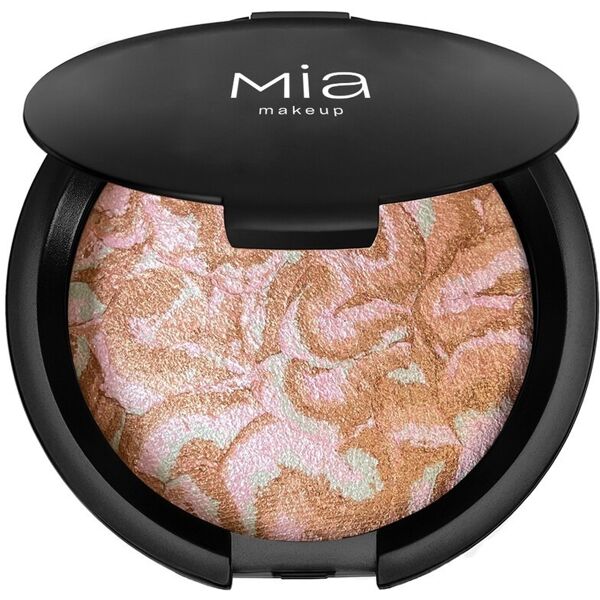 mia make up - luminescence nude shimmer blush 10 g nude female