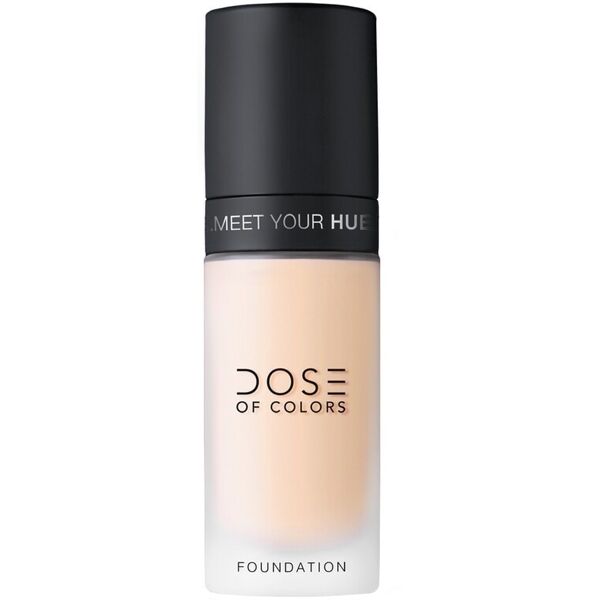 dose of colors - meet your hue foundation fondotinta 30 ml nude unisex