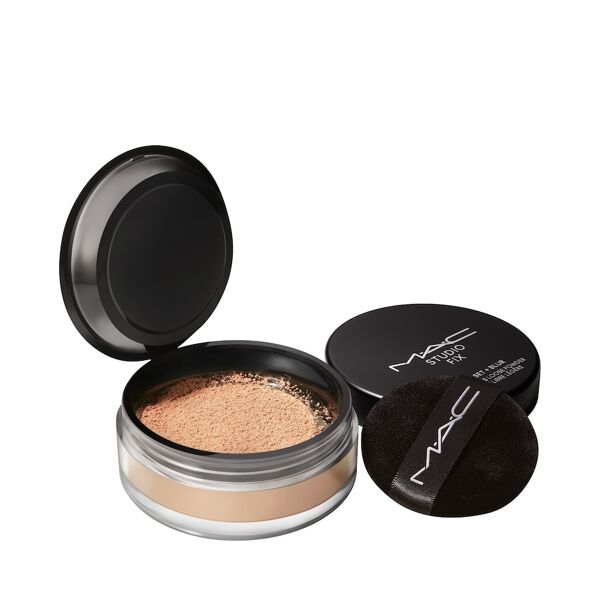 mac - studio fix pro set + blur weightless loose powder cipria 6.5 g nude unisex