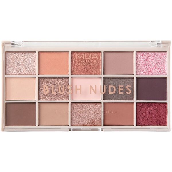 mua make up academy - blush nudes palette ombretti 12 g oro rosa unisex