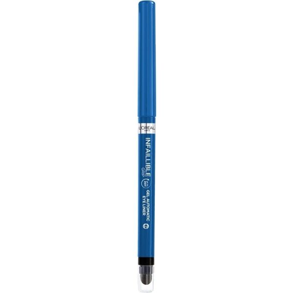 l'oréal paris -  infaillible grip 24h eyeliner polar white. pennellino in feltro, finish extra matte, resistente all'acqua matite & kajal 0.3 g nero female