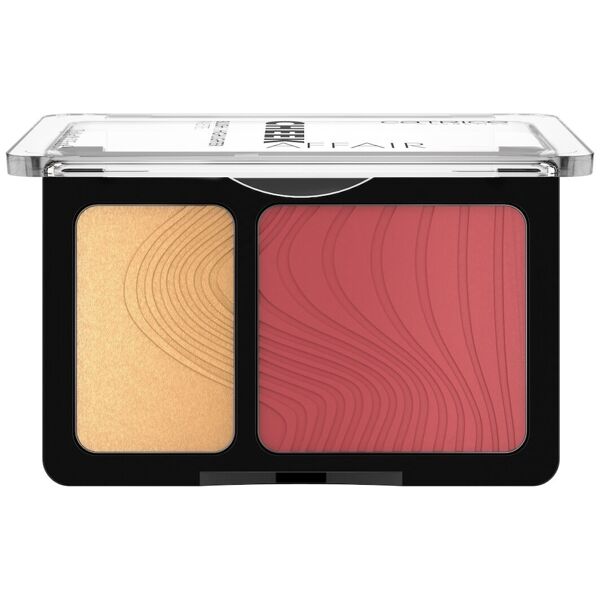 catrice - cheek affair palette blush & illuminante viso 10 g oro rosa unisex