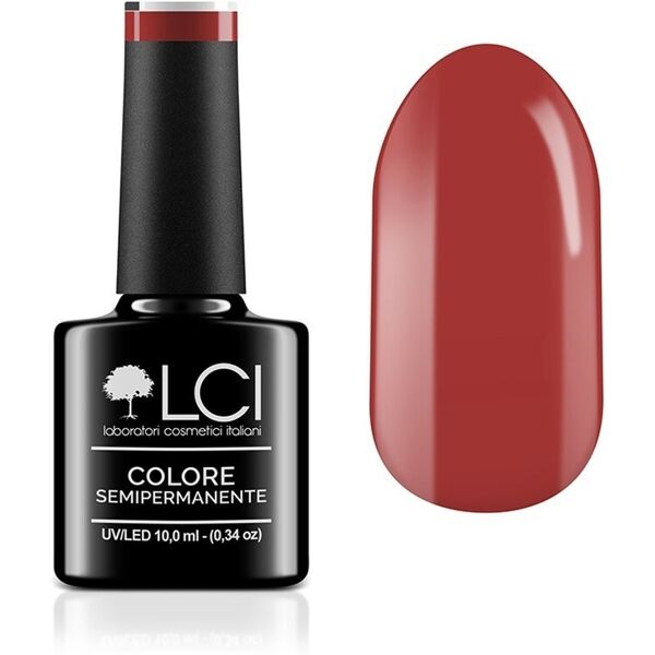 lci - smalto semipermanente collezione autunno/inverno smalti 10 ml rosso scuro female