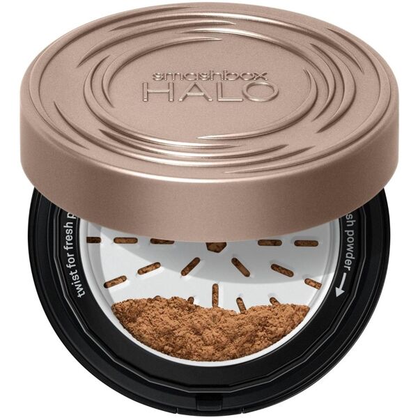 smashbox - halo halo fresh perfecting powder cipria 10 g marrone chiaro unisex