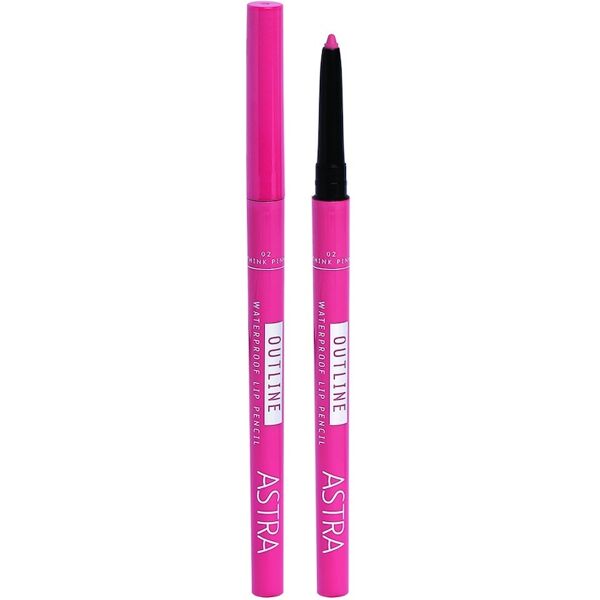 astra make up - outline waterproof lip pencil matite labbra 0.35 g oro rosa female