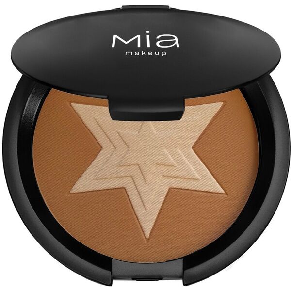 mia make up - cosmic glow stars bronzer 20 g marrone chiaro female