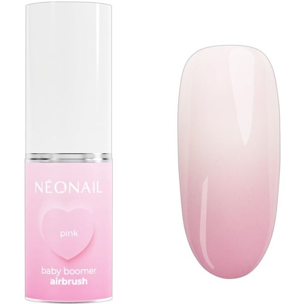 neonail - baby bloomer airbrush smalti gel 5 g argento unisex