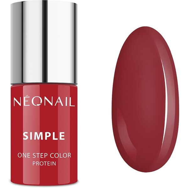 neonail - simple- it's your move smalti 7.2 ml rosso scuro unisex