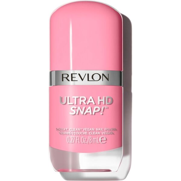 revlon - ultra hd snap! nail, smalto unghie, formula glossy e 100% vegana con 75% di ingredienti naturali e idratanti smalti 8 ml nude female