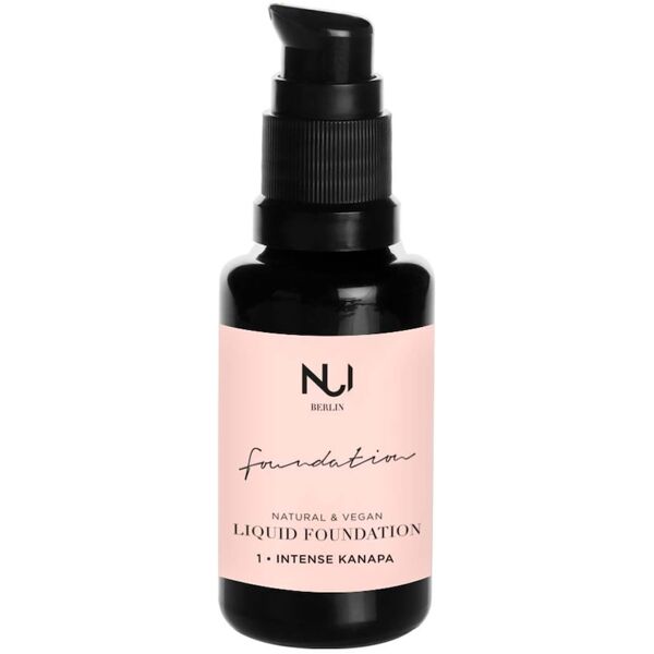 nui berlin - natural liquid foundation fondotinta 30 ml nude unisex