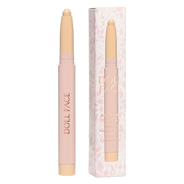 doll face - nothing to hide twist up concealer correttori 1.4 g nude female