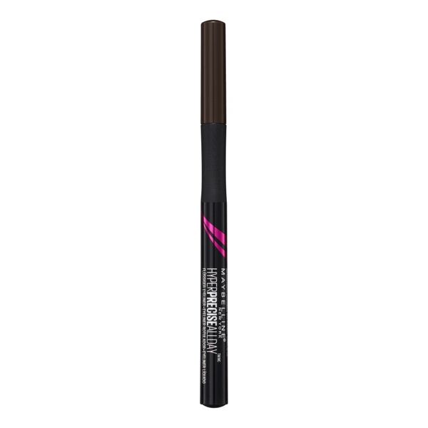 maybelline - hyper precise, tratto ultra-sottile, colore ultra-intenso a lunga tenuta eyeliner 1 ml nero unisex