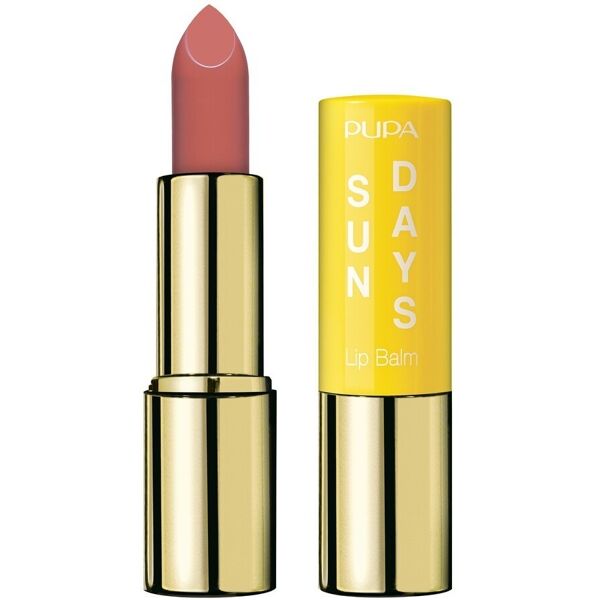 pupa - sun days lip balm balsamo labbra 3.6 ml oro rosa female