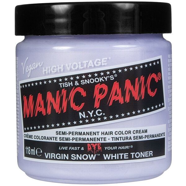 manic panic - classic high voltage tinta 118 ml argento unisex