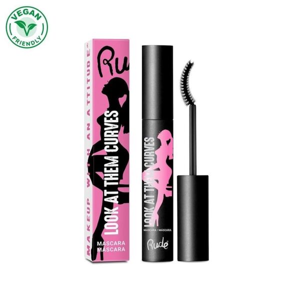 rude cosmetics - look at them curves lifting mascara 4.8 g nero unisex