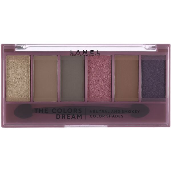 lamel - oh my the colors dream eyeshadow palette palette ombretti 10 g bianco female