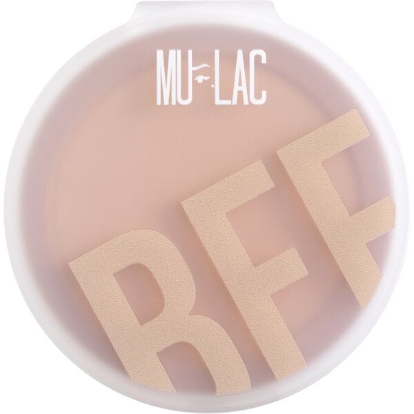 mulac - bff pressed powder cipria 7.5 g marrone chiaro unisex