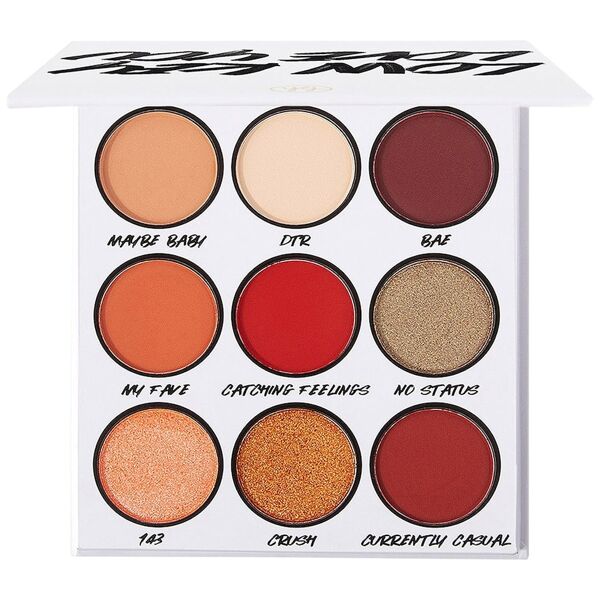 bh cosmetics - low key love you - 9 color shadow palette ombretti 12 g unisex